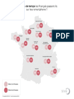 Carte Temps Passé Sur Le Téléphone Mobile Par Région