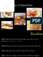 Types of Breakfast