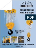 Manual Talha Bs-Super Berg-Steel