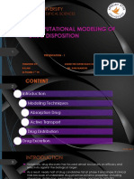 Computational Modeling of Drug Disposition: Apeejay Stya University