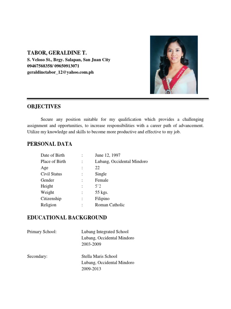 Curriculum-Vitae Gigi | PDF