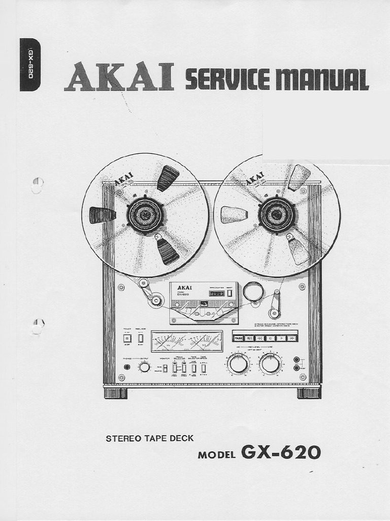 Akai GX 620 Service Manual | PDF