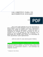 Melucci - Um Objetivo para Os Movimentos Sociais PDF