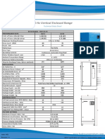 50 HZ Vertical Enclosed Range: Technical Data Sheet