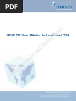 HOW To Use Jmeter To Load Test T24