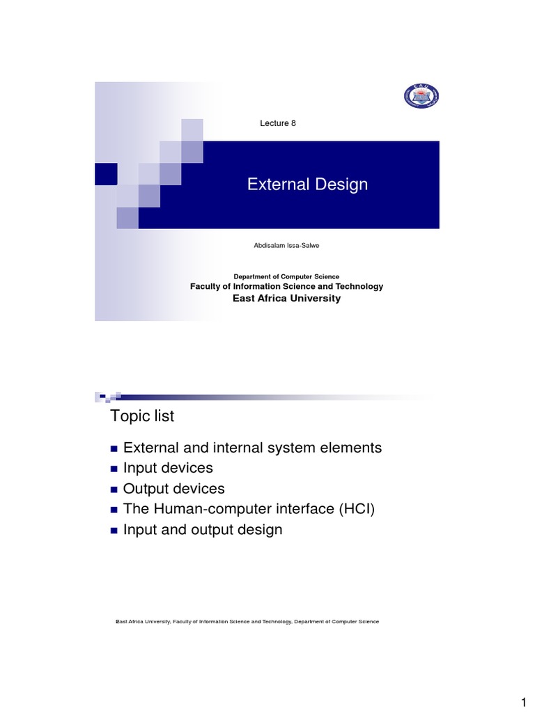 Human-Computer Interface Design Overview | PDF | Human–Computer ...