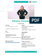 Athena Sweater: Materials Gauge