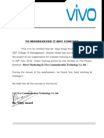 Direct Marketing in Vivo Communication Technology Co. Ltd. '