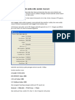 Settingan Terbaik Mikrotik Untuk Warnet