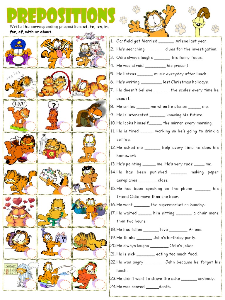 For, Of, With or About | PDF