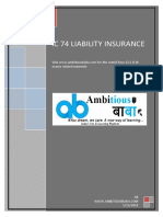 IC 74 Liability Insurance