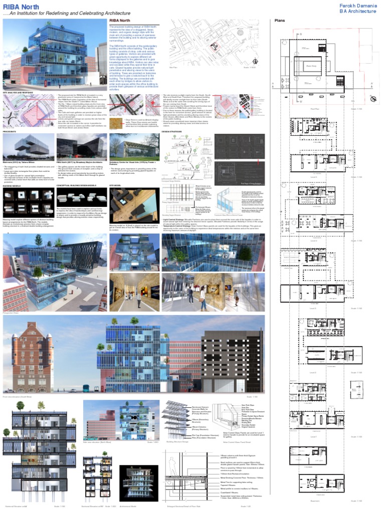 RIBA North - Poster Presentation | PDF | Architectural Design ...
