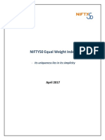 NIFTY50 Equal Weight Index White Paper