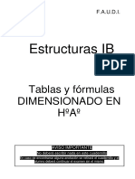 Tablas Dimensionado en Hormigon PDF