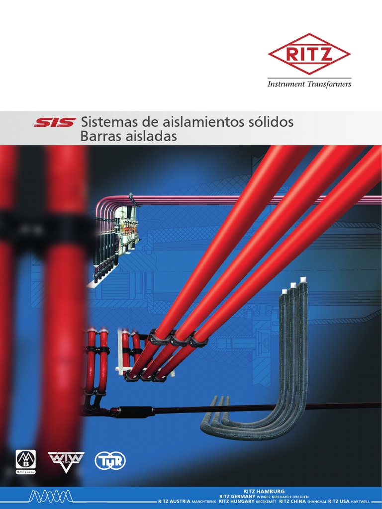 Catálogo de Sistemas de Aislamiento RITZ | PDF | Transformador | Aluminio