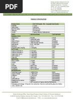 MCT Oil Density and Specifications | PDF | Triglyceride | Organic Compounds