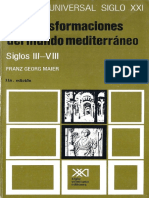 (Historia Universal Siglo XXI Tomo 9) Franz Georg Maier - Las Transformaciones Del Mundo Mediterráneo Siglos III-VIII 9 (1986, Siglo XXI) PDF