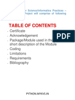 Project Report Format PDF