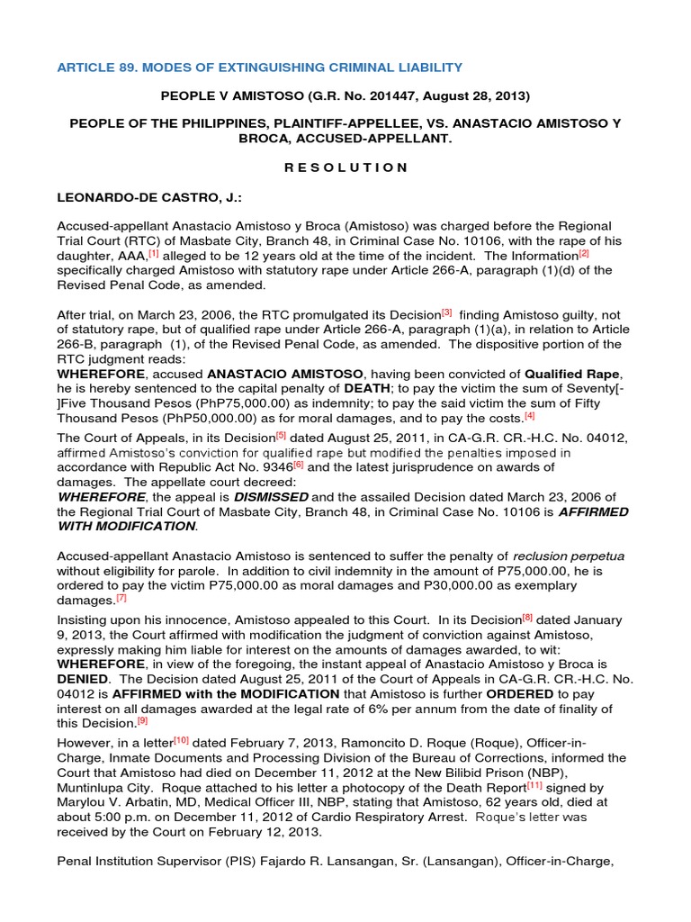 Crim 1 Articles 8995 Cases PDF Statute Of Limitations Felony