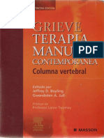 Grieve Terapia Manual Contemporanea Columna Vertebral 3 Ed