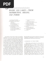 3 - Rivers and Lakes Their Distribution Origins and Forms