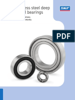 SKF Stainless Steel Deep Groove Ball Bearings - 11279 - EN PDF