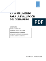 U 4 4.4 Instrumento