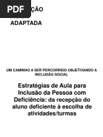 Estrategias de Aula Para Pessoas Com Deficiencia