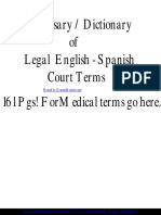 glosario inglés jurídico