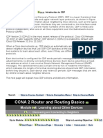 CCNA 2 Router and Routing Basics: Module 4: Learning About Other Devices