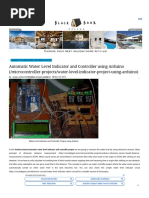 Arduino Based Automatic Water Level Indicator and Controller Project With Circuit Diagram & Code