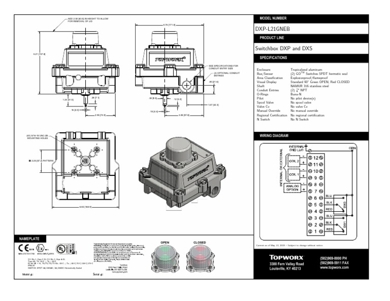 DXP-L21GNEB Switchbox Specifications | PDF | Manufactured Goods | Equipment