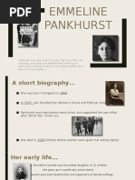 Emmeline Pankhurst