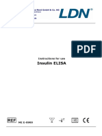 Insulin ELISA: Instructions For Use