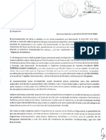 Comunicaciones de la Asamblea Nacional de Venezuela a Curazao por el trato dado a venezolanos