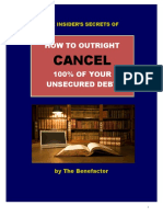 How To Outright Cancel 100 of Your Unsecured Debt Rev 2018-05-21