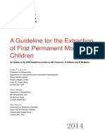  When to plan PFM extractions