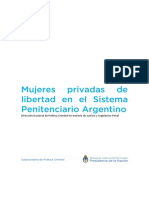 Mujeres Privadas de Libertad en El Sistema Penitenciario Argentino