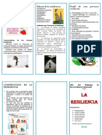 Triptico de Resiliencia