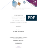 Unidad 1 Fase 1 Describir El Problema, Causas, Consecuencia y Alternativas de Soluciones