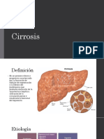 Cirrosis: definición, etiología, patogénesis y complicaciones
