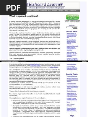 What is Spaced Repetition