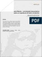 O Casamento Matuto - análise de um espetáculo teatral popular nordestino