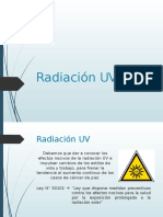Radiación UV