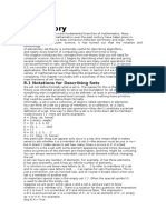 Set Theory Fundamentals for Computer Science