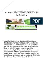 Terapias Alternativas Aplicadas A La Estetica