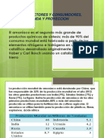 Producción, consumo y proyecciones del amoniaco a nivel mundial y latinoamericano