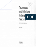 Diane Larsen-Freeman - Techniques and Principles in Language Teaching
