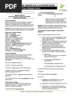 Adjunto Adverbial X Adjunto Adnominal Gabarito | PDF | Pronome ...