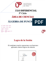 Semana 3 Sesión 1 - Algebra de Funciones